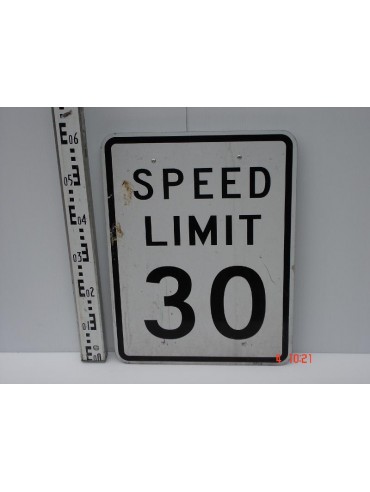 Speed Limit 30 Speed Limit 30